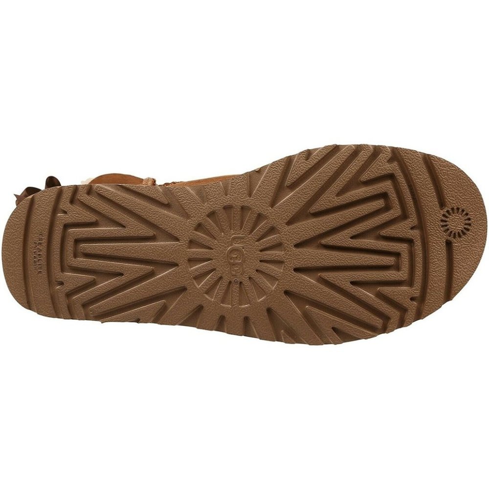 UGG Women's Bailey Bow II Suede & Sheepskin Boots - Picture 7 of 7